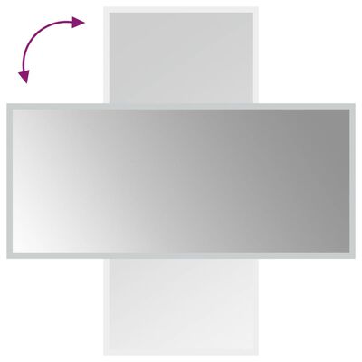 vidaXL Espelho de casa de banho com luzes LED 40x90 cm
