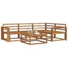 vidaXL Conjunto de Sof&aacute;s para Exterior 5 pcs Natural