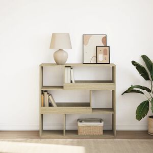vidaXL Estante/divis&oacute;ria 100x33x94,5 cm cor carvalho sonoma