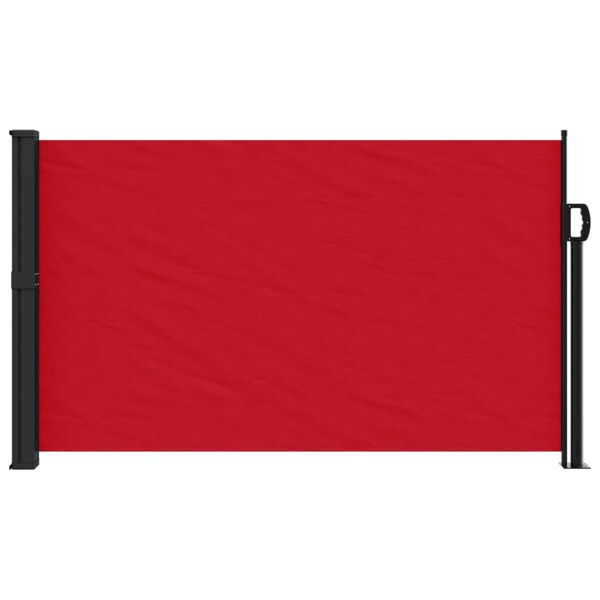 vidaXL Toldo lateral retr&aacute;til 120x500 cm vermelho