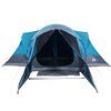 vidaXL Tenda familiar tipi para 8 pessoas imperme&aacute;vel azul