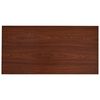 vidaXL Mesa de jantar 120x60x74 cm MDF castanho