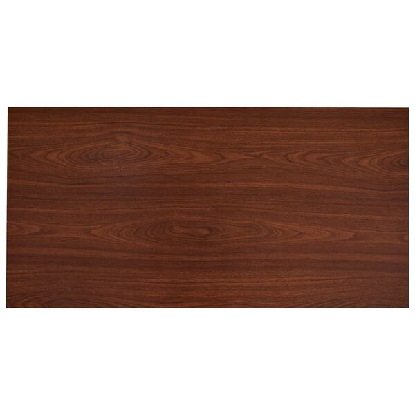 vidaXL Mesa de jantar 120x60x74 cm MDF castanho