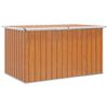 vidaXL Caixa de Armazenamento Externa A&ccedil;o Galvanizado 171 x 99 x 93 cm