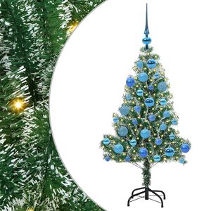 vidaXL &Aacute;rvore de Natal Artificial Coberta de Neve com Luzes de LED