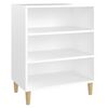 vidaXL Aparador 57x35x70 cm contraplacado branco