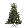vidaXL &Aacute;rvore de Natal Artificial Verde 240 cm PVC, Metal e Pl&aacute;stico