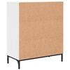 vidaXL Buffet Branco 69,5 x 33 x 82 cm Madeira processada