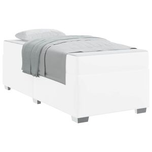 vidaXL Estrutura da Cama Branco 80 x 200 cm tecido