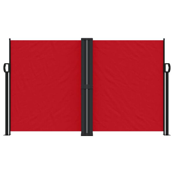vidaXL Toldo lateral retr&aacute;til 140x1000 cm vermelho