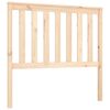 vidaXL Cabeceira de cama 106x6x101 cm pinho maci&ccedil;o