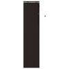 vidaXL Cortina Veneziana Marrom Escuro 65 x 250 cm 35 mm