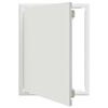 vidaXL Painel de Acesso Branco 43.5 x 33 x 3 cm A&ccedil;o