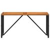 vidaXL Mesa de Exterior Preto 80 x 40 x 40 cm