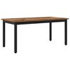vidaXL Mesa de centro Madeira antiga 100 x 50 x 45 cm