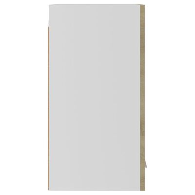 vidaXL Armário de parede 29,5x31x60 cm contraplacado cor carvalho