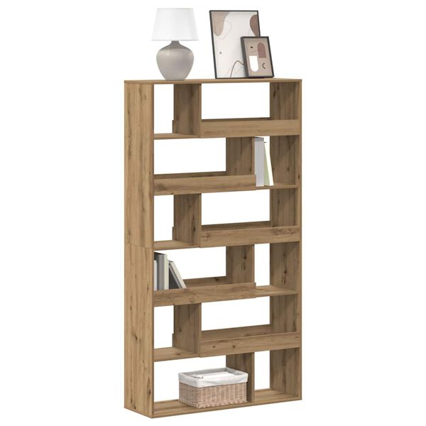 vidaXL Estante 100x33x187,5 cm derivados de madeira carvalho artisiano