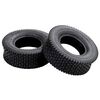 vidaXL Pneus para carrinho de m&atilde;o 2 pcs 13x5.00-6 4PR borracha