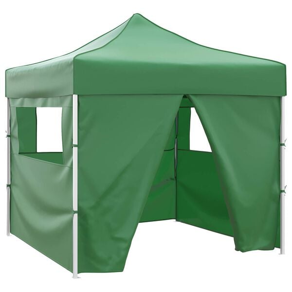 vidaXL Tenda de Festa Verde 291 x 291 x 315 cm Tecido Oxford