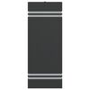 vidaXL Candeeiro de parede para exterior a&ccedil;o inoxid&aacute;vel preto