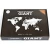 MiMi Innovations Decora&ccedil;&atilde;o parede mapa-m&uacute;ndi Giant 280x170 cm castanho