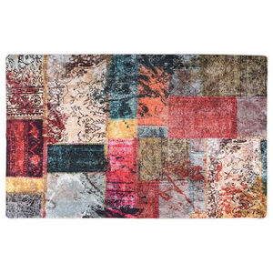 vidaXL Tapete lav&aacute;vel 160x230 cm patchwork multicor