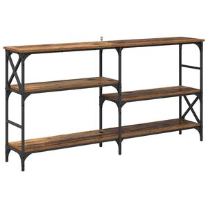 vidaXL Aparador Madeira antiga 150 x 29 x 76,5 cm Madeira processada