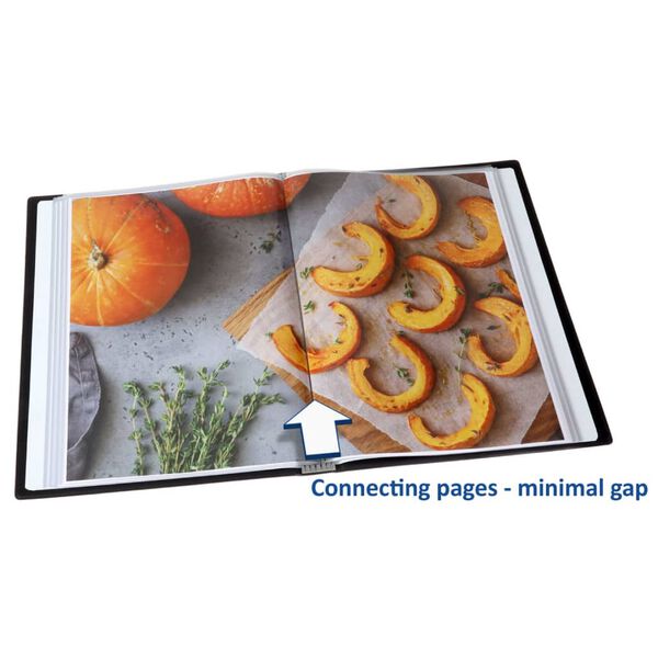 rillstab Portf&oacute;lio A4 60 bolsas preto