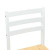 vidaXL Cadeiras de Jantar 2 pcs Branco 40 x 47,5 x 99,5 cm