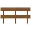 vidaXL Cabeceira de cama 154 x 3 x 81 cm pinho maci&ccedil;o castanho mel