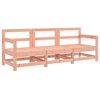 vidaXL 3 pcs conjunto lounge de jardim madeira de douglas maci&ccedil;a