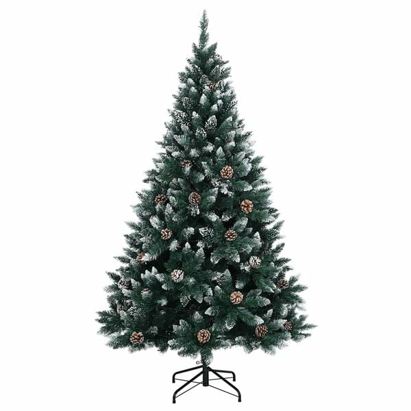 vidaXL &Aacute;rvore de Natal artificial com 150 luzes LED 120 cm