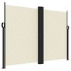 vidaXL Toldo lateral retr&aacute;til 180x1000 cm cor creme