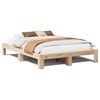 vidaXL Cama sem colch&atilde;o 150x200 cm madeira de pinho maci&ccedil;a