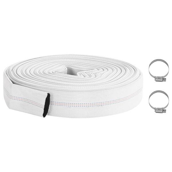 vidaXL Mangueira de incêndio 20 m 1" PVC