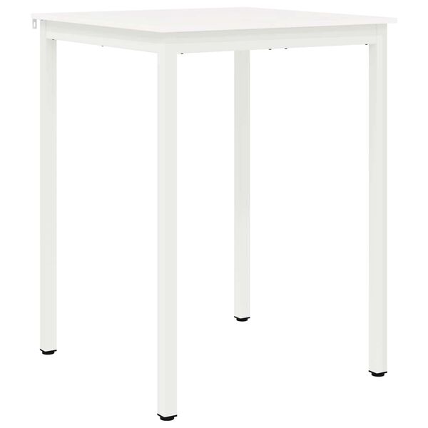 vidaXL Mesa de bar Branco 110 x 55 x 105 cm Madeira de Pinheiro S&oacute;lida