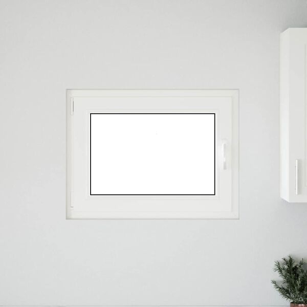 vidaXL Janela de por&atilde;o "RISOR" 80x60 cm oscilobatente DIN esquerda antracite