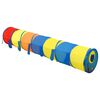vidaXL Túnel de brincar infantil 245 cm poliéster multicor