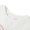 T-shirt infantil cor cru 92