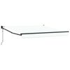 vidaXL Toldo Branco 300 x 250 x 165 cm Poli&eacute;ster