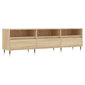 vidaXL M&oacute;vel de TV 150x30x44,5 cm derivados de madeira carvalho sonoma