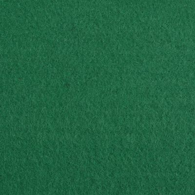vidaXL Carpete liso para eventos 1x12 m verde