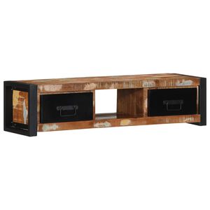 vidaXL M&oacute;vel TV 100x30x25 cm Madeira maci&ccedil;a recuperada