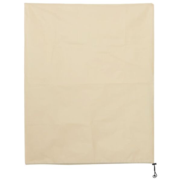 vidaXL Coberturas para plantas com cord&atilde;o 4 pcs 70 g/m&sup2; 0,8x1 m