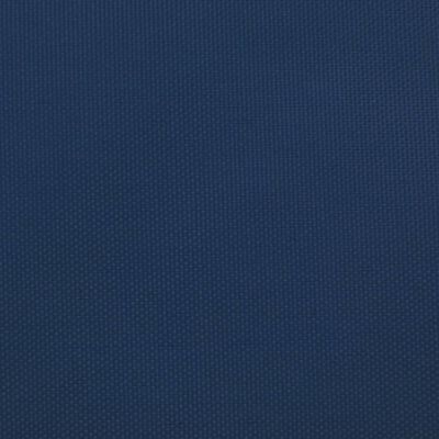 vidaXL Para-sol estilo vela tecido oxford quadrado 5x5 m azul