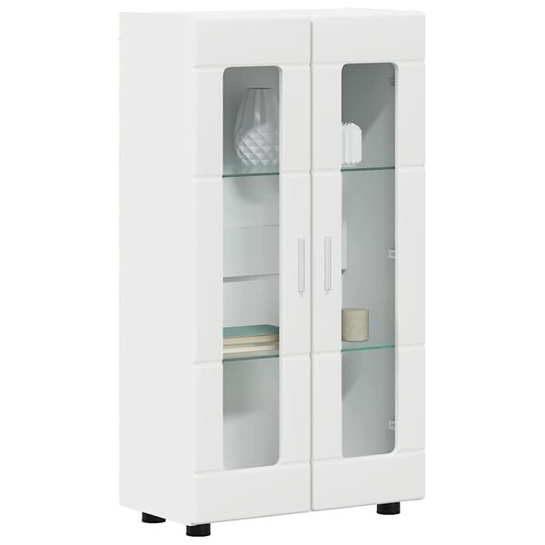 vidaXL Buffet FLORIN Branco 55,5 x 29 x 103 cm Madeira processada