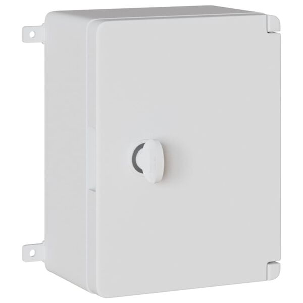 vidaXL Armário de Controle Cinzeto 18 x 13 x 24 cm Plástico ABS