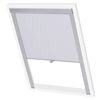 vidaXL Persianas rolantes opacas, branco, S06/606, GGL e GGU
