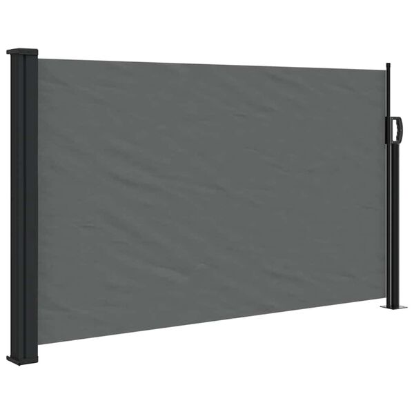 vidaXL Toldo lateral retr&aacute;til antracite 120x600 cm
