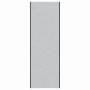 vidaXL Tapete de Entrada Cinza e Preto 120 x 350 cm 100% Poliamida